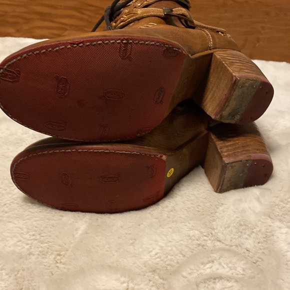 Bed Stu Lace up Heeled boots Size 8 EUC! - Picture 10 of 14